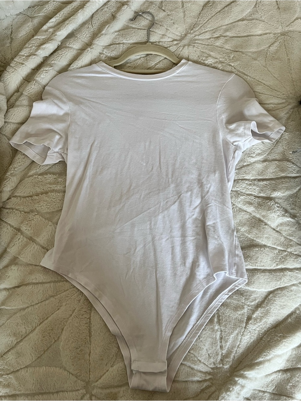 Primark White Short-Sleeve Bodysuit